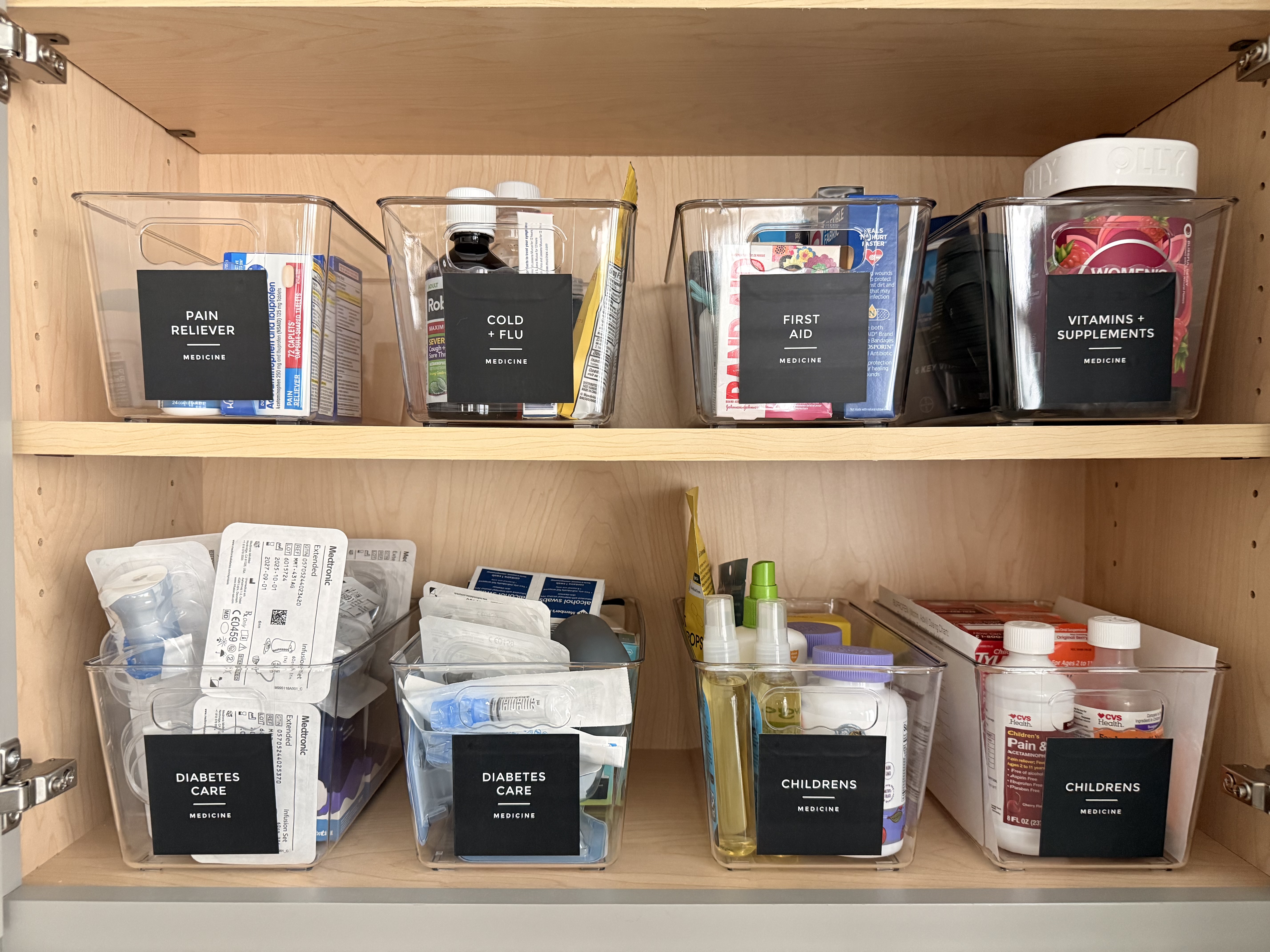 Kitchen drawer organization